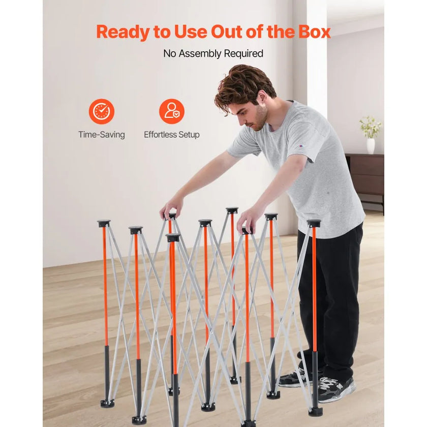 VEVOR Portable Folding Workstand 4.15 x 4.15 ft Collapsible Work Stand 3500 lbs