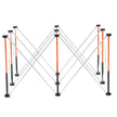 VEVOR Portable Folding Workstand 4.15 x 4.15 ft Collapsible Work Stand 3500 lbs
