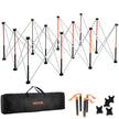 VEVOR Portable Folding Workstand 6.12 x 4.14 ft Collapsible Work Stand 4500 lbs