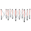 VEVOR Portable Folding Workstand 6.12 x 4.14 ft Collapsible Work Stand 4500 lbs