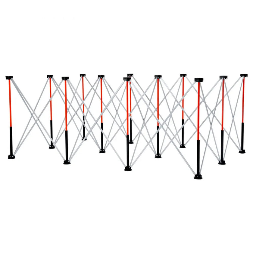 VEVOR Portable Folding Workstand 6.12 x 4.14 ft Collapsible Work Stand 4500 lbs
