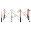 VEVOR Portable Folding Workstand 6.12 x 4.14 ft Collapsible Work Stand 4500 lbs