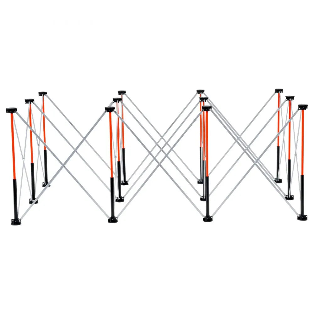 VEVOR Portable Folding Workstand 6.12 x 4.14 ft Collapsible Work Stand 4500 lbs