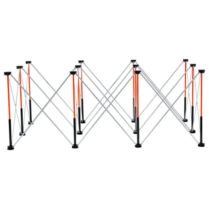 VEVOR Portable Folding Workstand 6.12 x 4.14 ft Collapsible Work Stand 4500 lbs