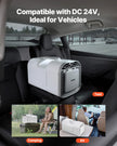VEVOR Portable Air Conditioner 4250BTU Tent Air Conditioning AC/DC for Camping