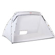 VEVOR Spray Paint Shelter, 10x7x6ft Portable Spray Paint Tent with Built-In Floor & Mesh Screen, Foldable Pop Up Paint Booth for Furniture Large DIY Hobby Tool Painting Station