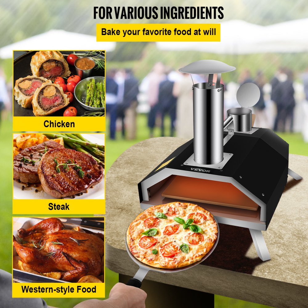 VEVOR Portable Pizza Oven, 12\