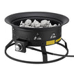 VEVOR Propane Fire Pit 24” Outdoor Portable Gas Fire Pit for Heating 58000 BTU