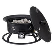 VEVOR Propane Fire Pit 24” Outdoor Portable Gas Fire Pit for Heating 58000 BTU