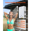 VEVOR Portable Propane Water Heater 10L Tankless with Accessory Regulator
