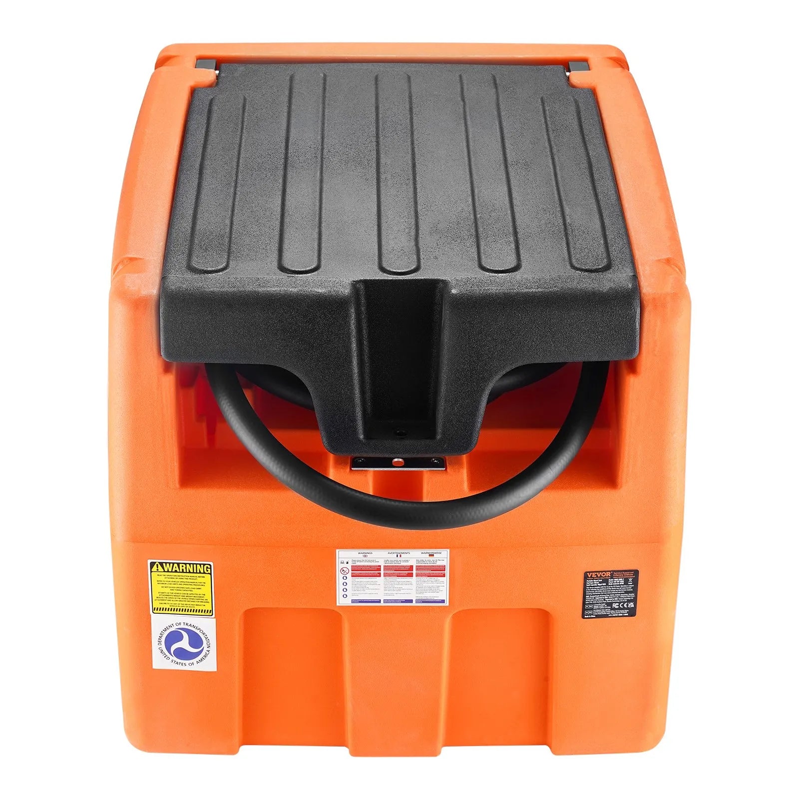 VEVOR Portable Diesel Tank 48 Gal Fuel Tank with 12V Electric Transfer Pump