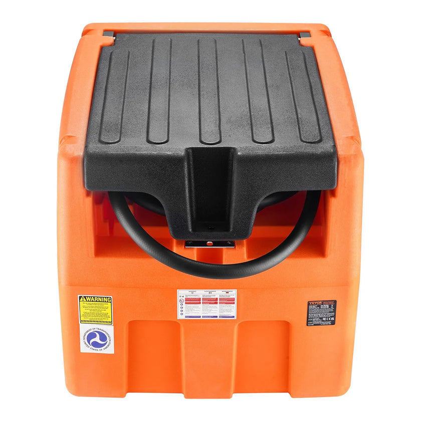 VEVOR Portable Diesel Tank 48 Gal Fuel Tank with 12V Electric Transfer Pump