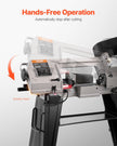 VEVOR Metal Horizontal Band Saw 4 in x 6 in 550W Variable Speed Bandsaw 110V