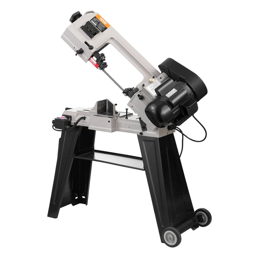 VEVOR Metal Horizontal Band Saw 4 in x 6 in 550W Variable Speed Bandsaw 110V