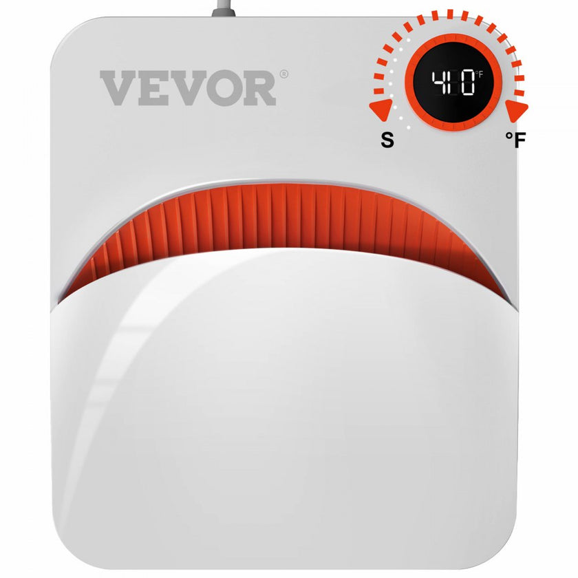 VEVOR Heat Press 12 x 10 in Portable Easy Press Sublimation Transfer DIY T-shirt