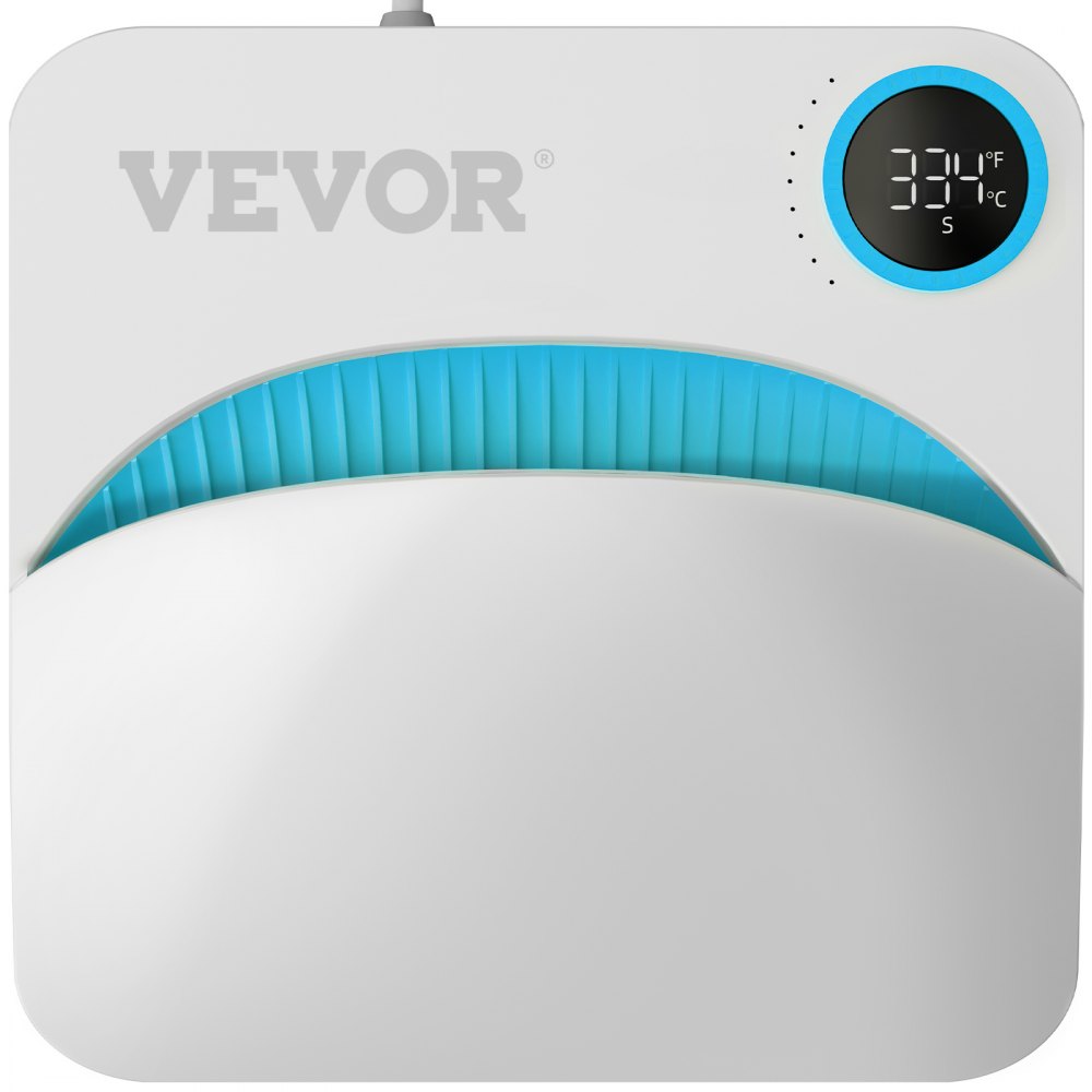 VEVOR Heat Press 9 x 9 in Portable Easy Press Sublimation Transfer DIY T-shirt