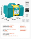 VEVOR Portable Eye Wash Station 8-Gallon OSHA-Approved Emergency Eyewash Station
