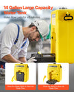 VEVOR Portable Eye Wash Station 14-Gal OSHA-Approved Emergency Eyewash Station