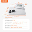 VEVOR Portable Medical Scale Professional Digital Physician Weight Scale 440LBS