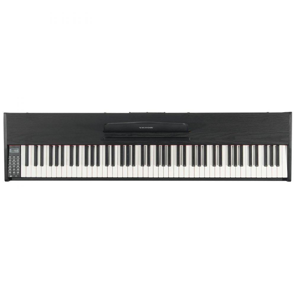 VEVOR 88 Key Fully Weighted Digital Piano Dual Keyboard Speakers Sustain Pedal