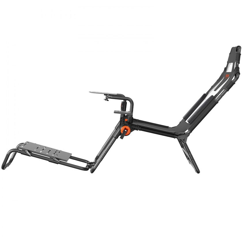 VEVOR Racing Wheel Stand Foldable Fit For Logitech,Thrustmaster,Fanatec,Hori,Mad Catz, Carbon Steel Driving Simulator Cockpit Adjustable Pedal & Seat ,Fit Most Wheels and Pedals, Max. Load 330lbs