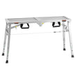 VEVOR Work Platform Adjustable Height Portable Scaffolding Platform 400 lb Load