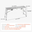 VEVOR Work Platform Adjustable Height Portable Scaffolding Platform 800 lb Load