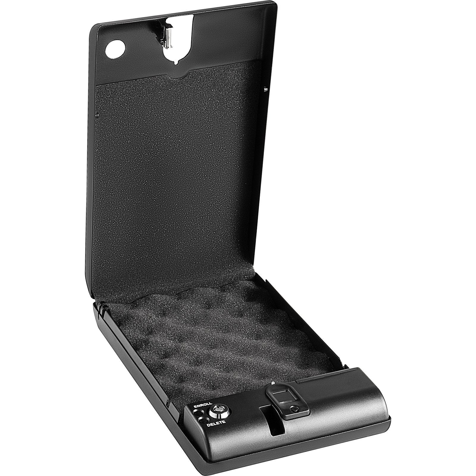 VEVOR Gun Safe for Pistols Small Handgun Lock Box with Combination Lock Portable Safe Box Handgun Security Quick Access for Car, Home, Travel, Office