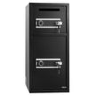 Double Door Home Safe, 3.3 Cu. Ft. Electronic Security Safe with Digital Keypad, Drop Slot & Backup Keys
