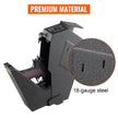 VEVOR Handgun Safe Box Fingerprint Pistol Gun Safes Gun Storage Case Handgun Holder Quick Access Security Lock Key Vault?OS580SE?