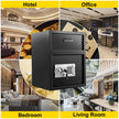 Vevor Digital Depository Safe Drop Safe Carbon Steel 2 Keys Safe With Drop Slot