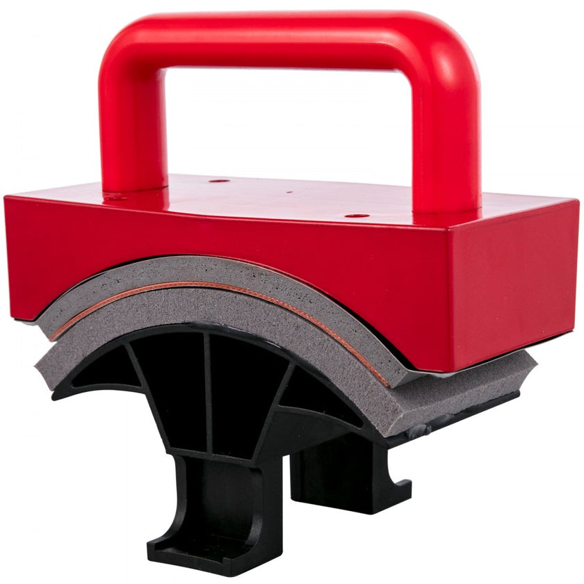 VEVOR Heat Press 10 x 10 800W Portable Easy Mini Press Vibration Function Red Mini Press Easy Press for DIY T-Shirt Hat/Cap with Sensitive Touch Screen Display & Double-Tube Heating