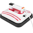 VEVOR Heat Press 12 x 10 Inch Easy Press 800W 4 in 1 Red Portable Easy Mini Press Vibration Function Press Machine Double-Tube Heating Mini Press for Mugs & Caps with Highly-Sensitive Touch Screen
