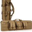 VEVOR Rifle Bag, 36 inch Tactical Double Long Gun Bag, Soft Rifle Case with Lockable Zipper, Portable Handle & Shoulder Strap, 3 Large Storage Pockets Rifle Case for Two 34