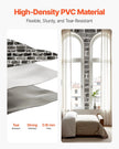 VEVOR Peel and Stick Wallpaper, 17.7 x 393.7 inch Contact Paper Gray Brick Waterpoof Self Adhesive, Easy to Clean & Peel Wall Decorative Vinyl Roll for Bedroom Kitchen Bathroom Office Desk