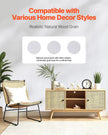 VEVOR Peel and Stick Wallpaper, 17.7 x 393.7 inch Contact Paper White Wood Grain Waterpoof Self Adhesive, Easy to Clean & Peel Wall Decorative Vinyl Roll for Bedroom Kitchen Bathroom Desk Office