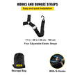 VEVOR 3.5'x 4.1' Cargo Net with S-Hooks, Truck Bed Cargo Net Heavy Duty Cargo Nets Capacity 1100LBS for Pickup Trucks (42