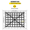 VEVOR Cargo Net, 4.2\' x 5.5\' Cargo Net for Pickup Truck Bed, Heavy Duty Cargo Nets with Cam Buckles & S-Hooks & Cross Strap, Truck Bed Cargo Net for Trailer SUV Roof Rack (50\