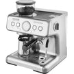 VEVOR Espresso Machine with Grinder, 15 Bar Semi Automatic Espresso Coffee Maker with Milk Frother Steam Wand, Removable Water Tank & Pressure Gauge for Cappuccino, Latte, Machiato, PID Control System