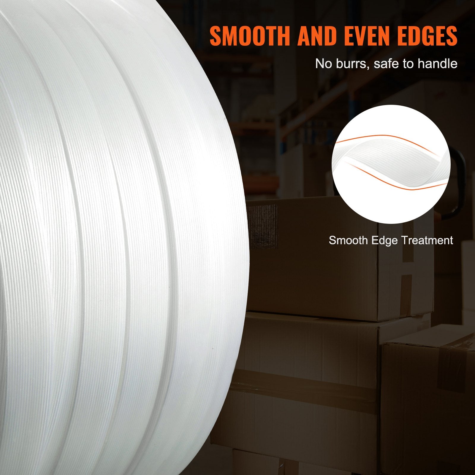 VEVOR Packaging Woven Strapping Roll 3/4