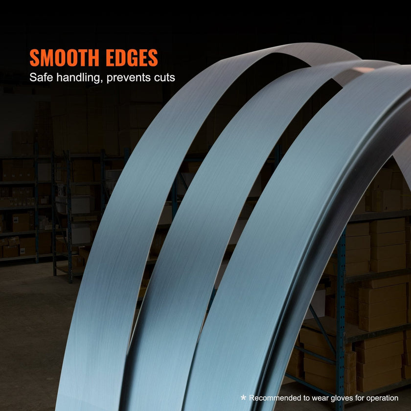 VEVOR Packaging Steel Strapping Roll 1/2