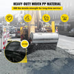 VEVOR Geotextile Fabric, 12.5 x 50 ft 3.5oz Woven PP Driveway Drain Cloth with 600lbs Tensile Strength, Heavy Duty Underlayment for Soil Stabilization, Landscaping, Weed Barrier, 12.5FT50FT-3.5OZ