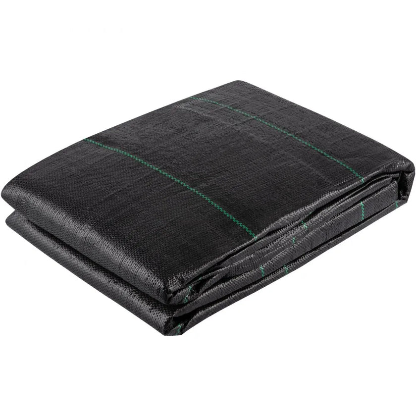 VEVOR Geotextile Fabric, 12.5 x 50 ft 3.5oz Woven PP Driveway Drain Cloth with 600lbs Tensile Strength, Heavy Duty Underlayment for Soil Stabilization, Landscaping, Weed Barrier, 12.5FT50FT-3.5OZ