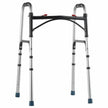 VEVOR Folding Walker Aluminum Mobility Walker Aid with Adjustable Height 350LBS