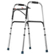 VEVOR Folding Walker Aluminum Mobility Walker Aid with Adjustable Height 350LBS