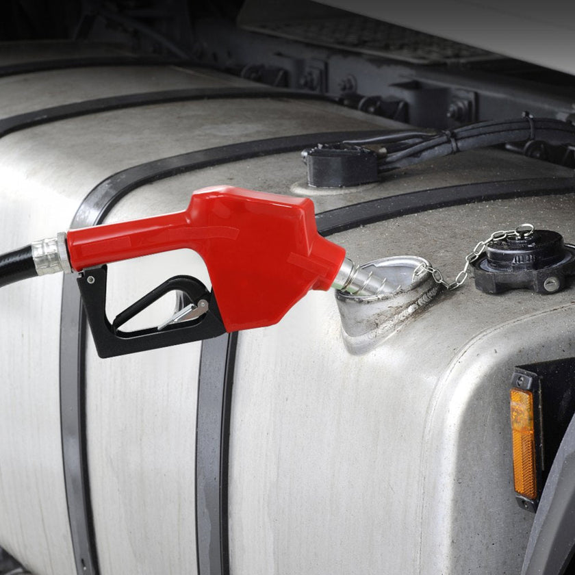VEVOR Fuel Transfer Pump, 12V DC 10 GPM 26.2 ft Lift, Portable Electric Diesel Transfer Extractor Pump Kit with Automatic Shut-off Nozzle, Delivery & Suction Hose for Diesel, Kerosene, Transformer Oil