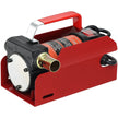 VEVOR Fuel Transfer Pump, 12V DC 10 GPM 26.2 ft Lift, Portable Electric Diesel Transfer Extractor Pump Kit with Automatic Shut-off Nozzle, Delivery & Suction Hose for Diesel, Kerosene, Transformer Oil