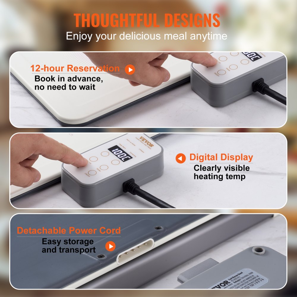 VEVOR Electric Warming Tray, 18.9