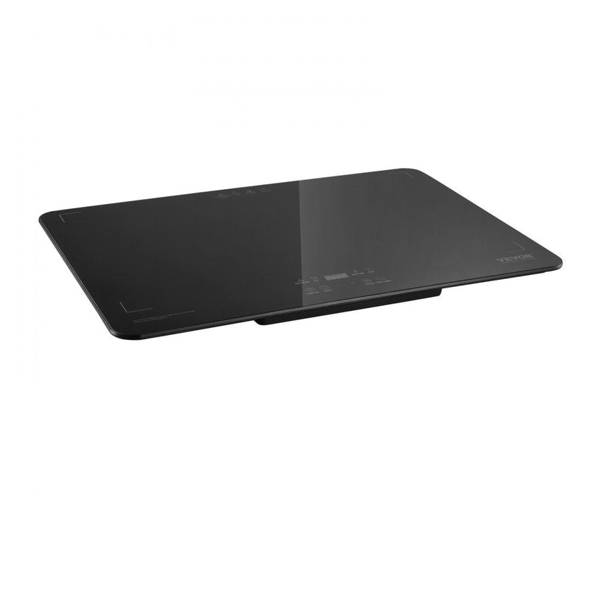 VEVOR Electric Warming Tray Buffet Food Warming w/ Temp Control Tempered Glass