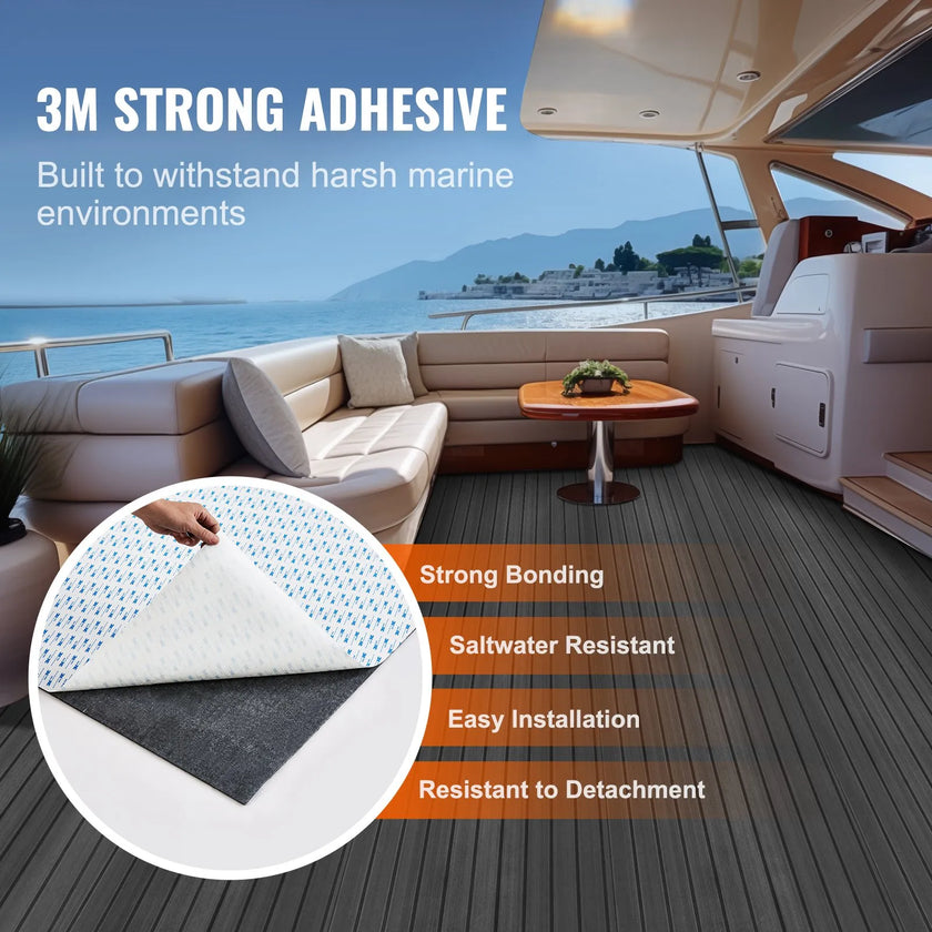 VEVOR Boat Flooring, EVA Foam Boat Decking 94.5